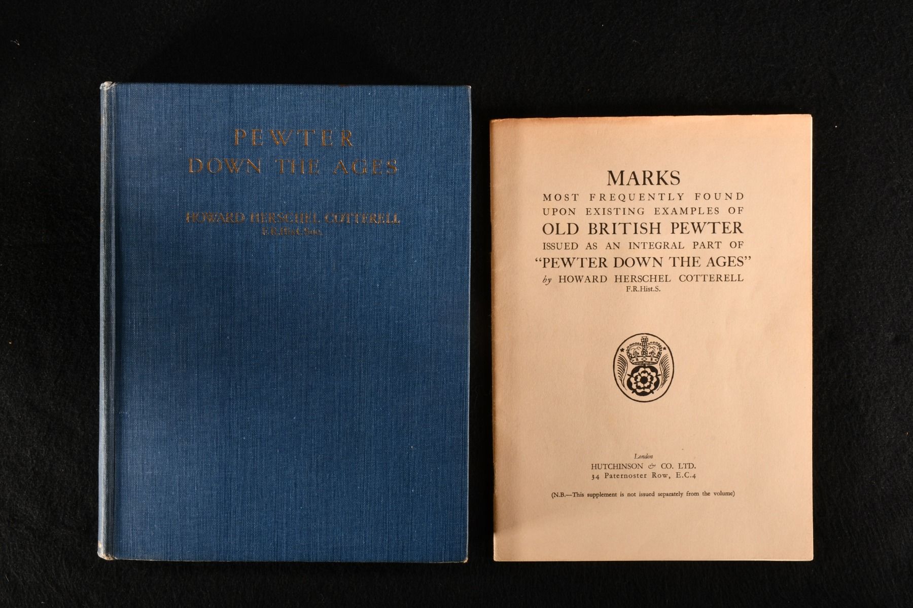 Howard Herschel Cotterell - Pewter Down the Ages
