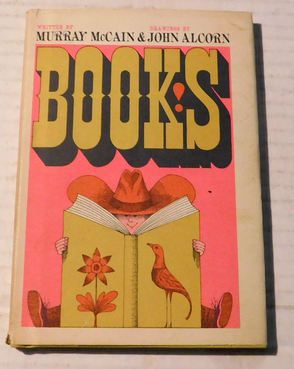 BOOKS. Written by Murray McCain. Designed and Illustrated by John Alcorn.