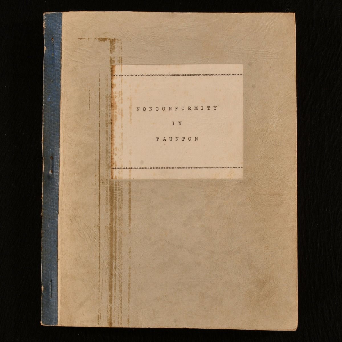 L .E. J. Brooke - Nonconformity in Taunton