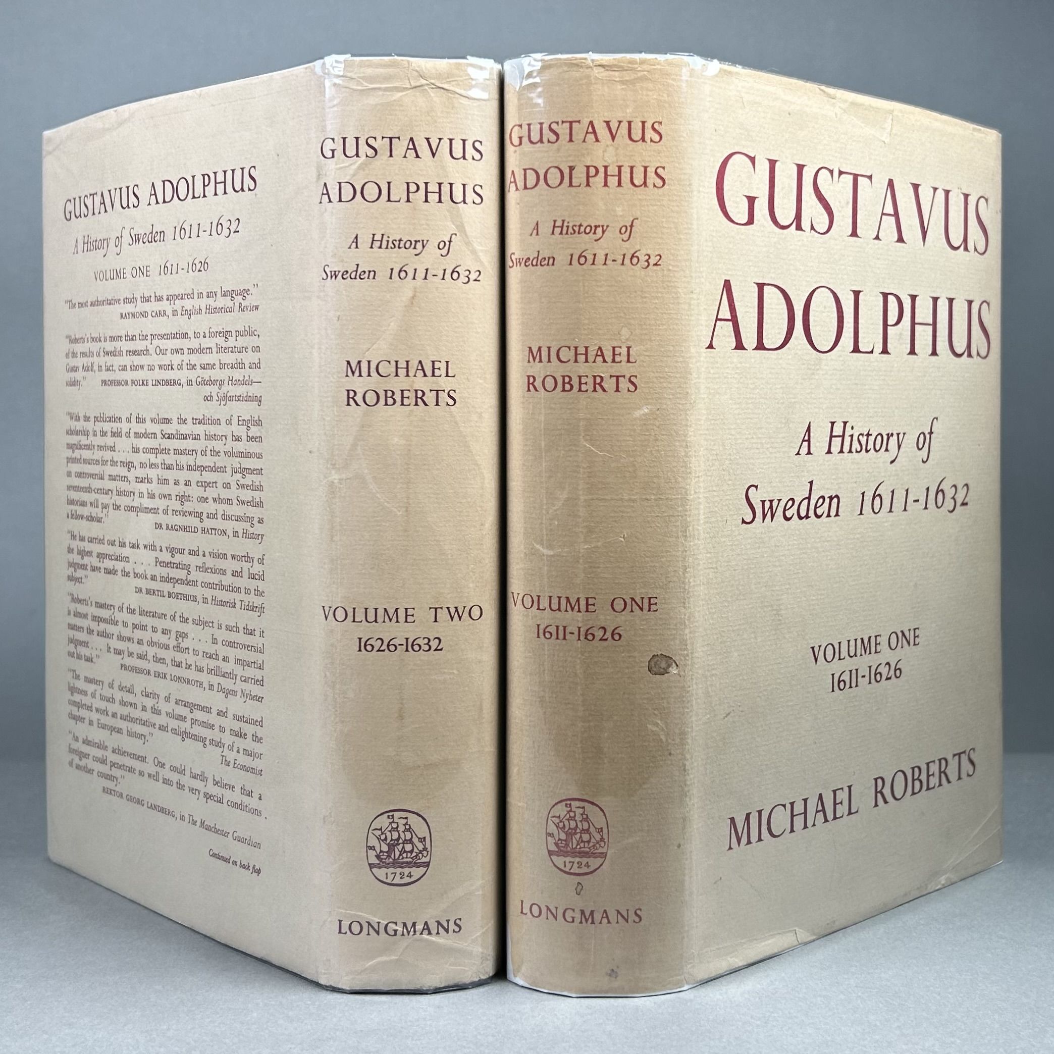Gustavus Adolphus; A History of Sweden 1611-1632 [Two Volume Set]