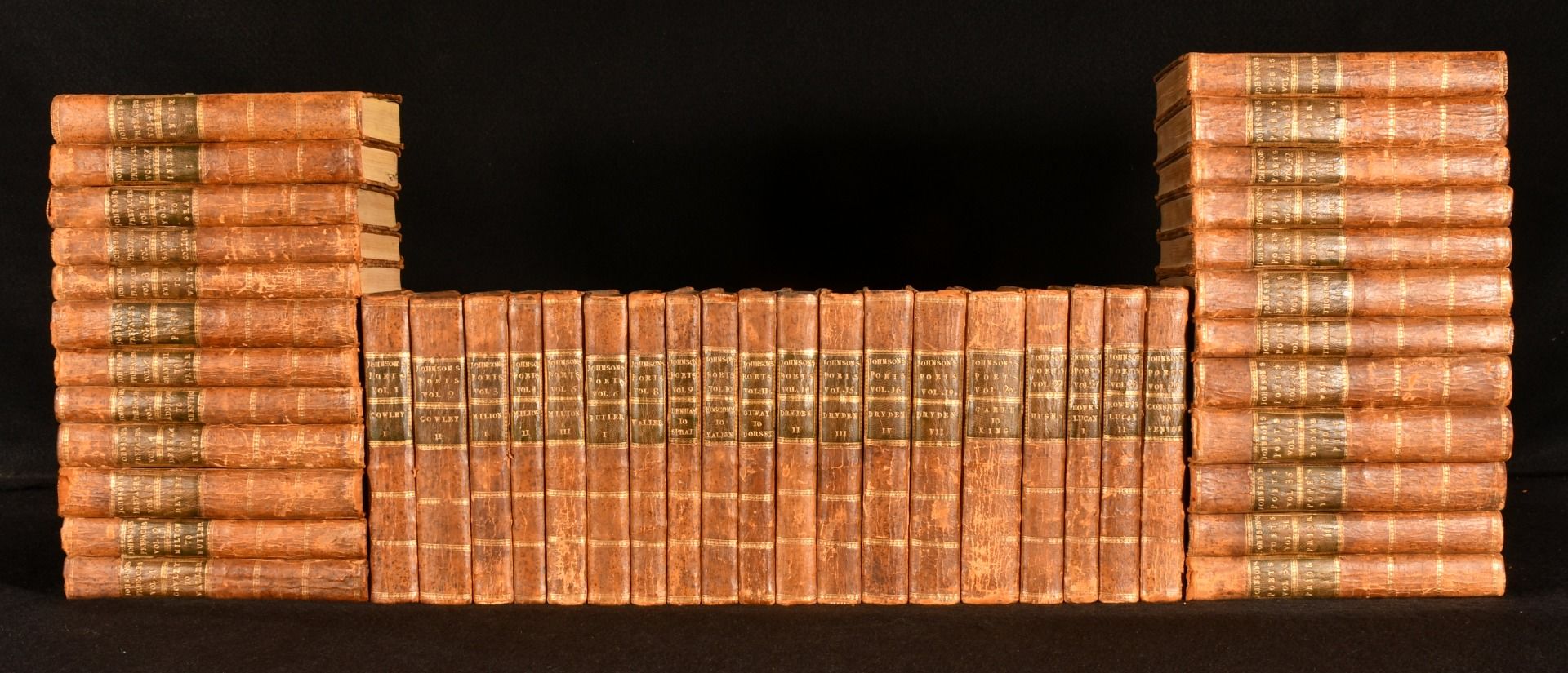 Dr. Samuel Johnson - Works of the English Poets with Prefaces, Biographical and Critical & Index to the English Poets