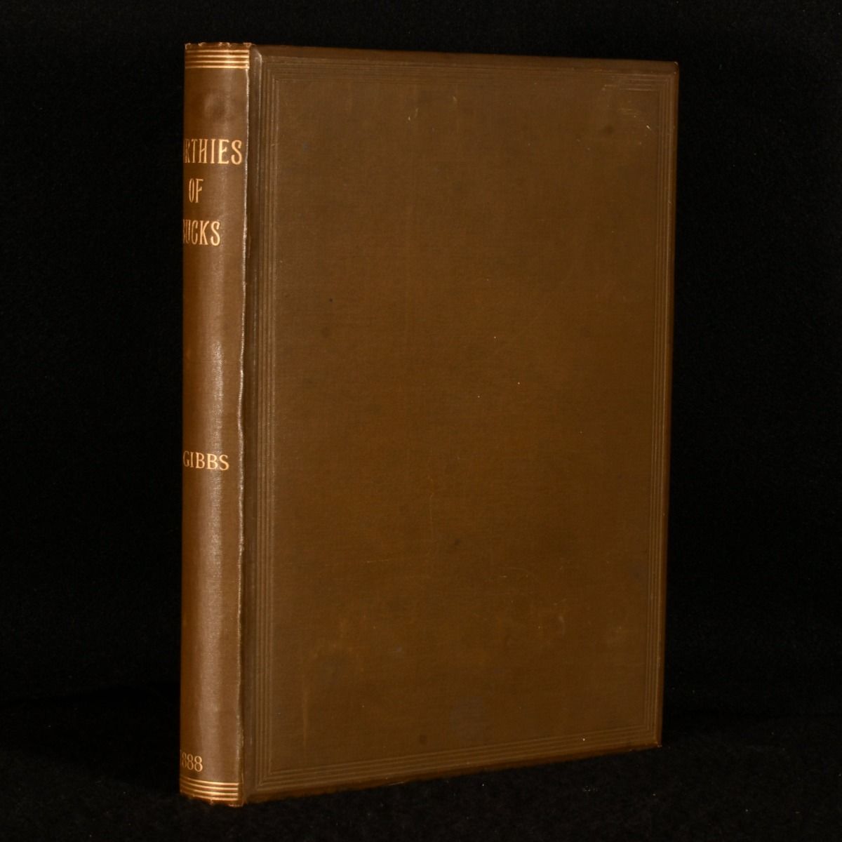 Robert Gibbs - Worthies of Buckinghamshire and Men of Note of That County