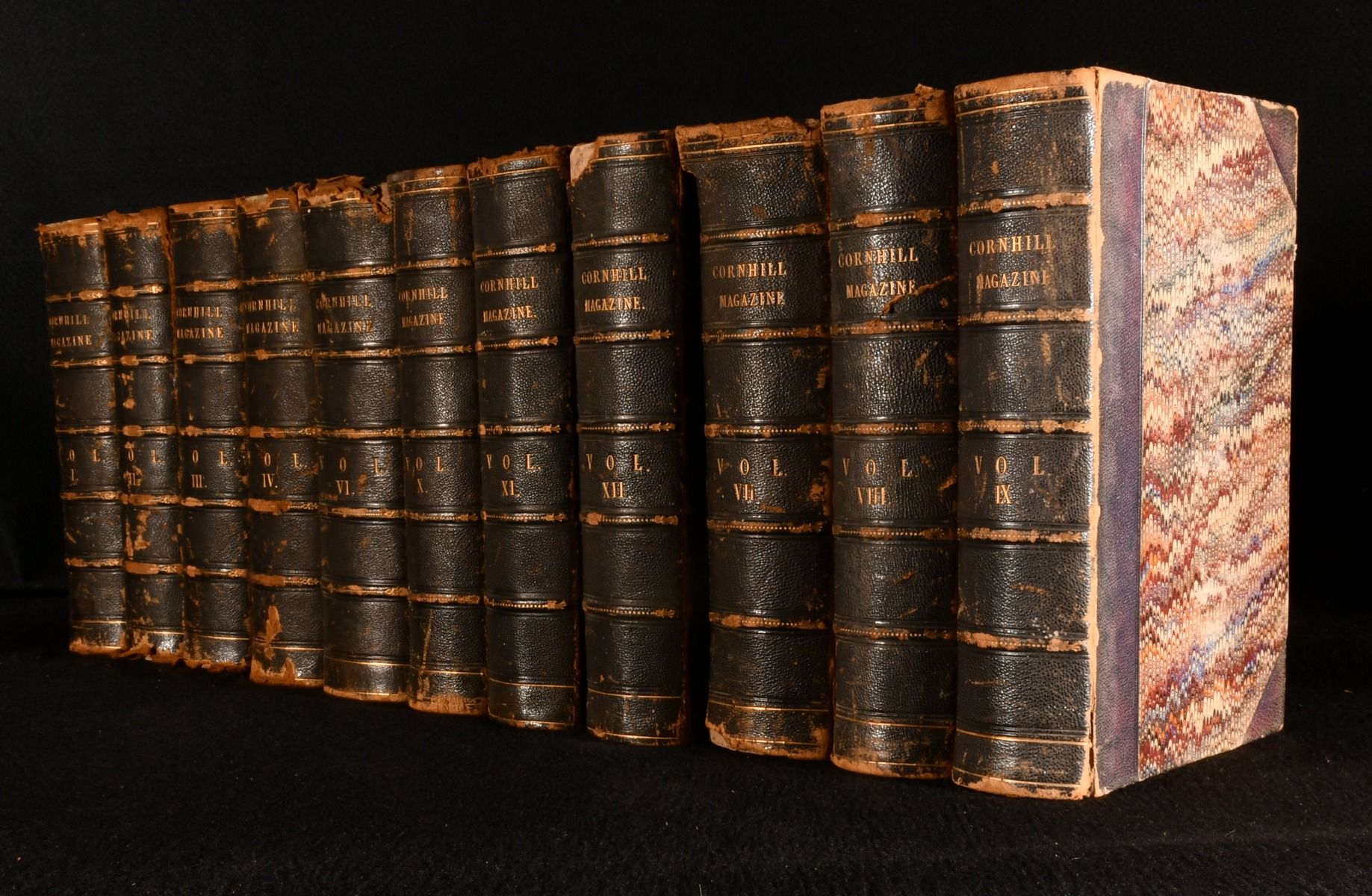 William Makepeace Thackeray [ed.] - Volumes I-4 and 6-12 of the Cornhill Magazine