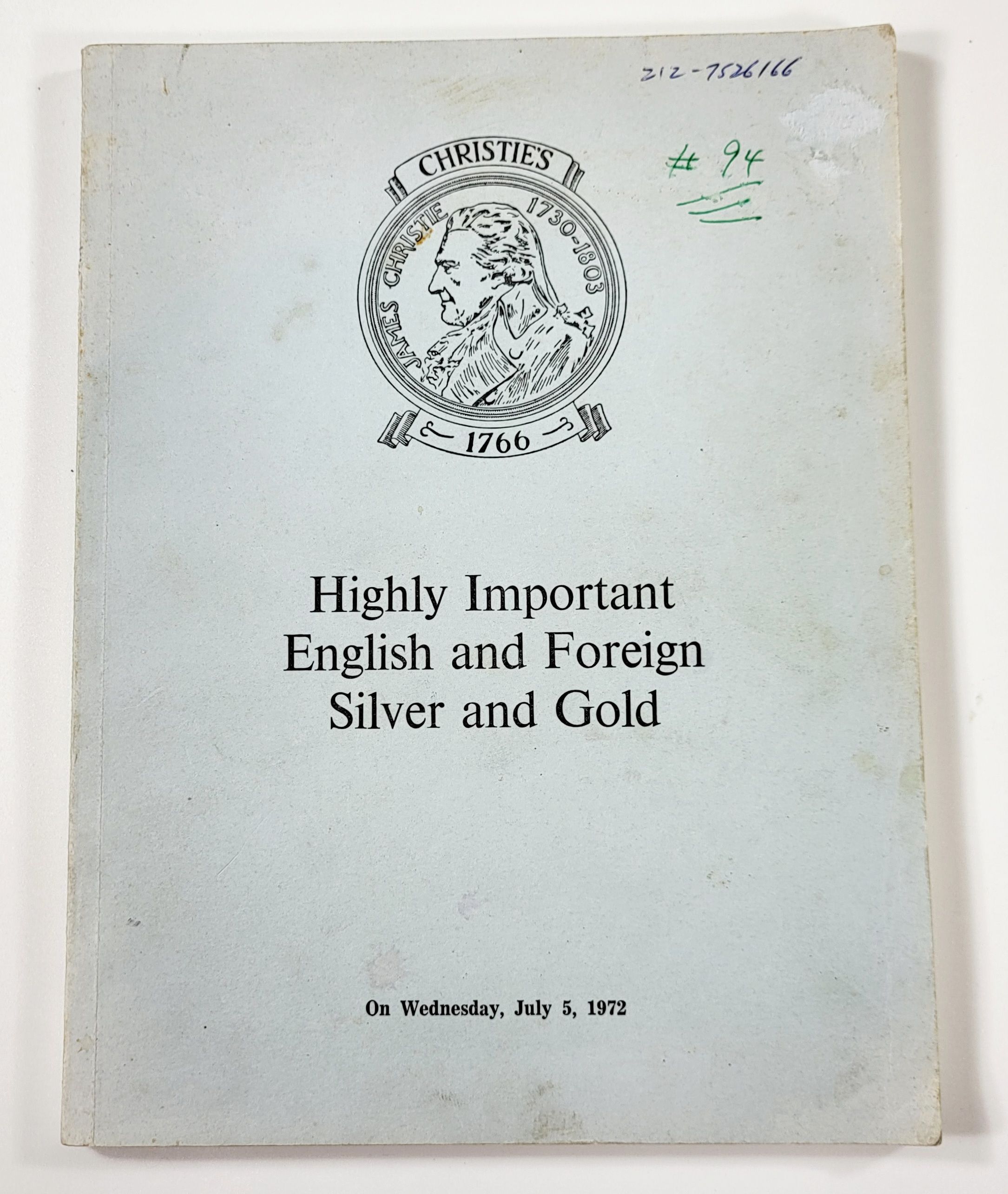 Author: Christie's [Auction Catalogue]