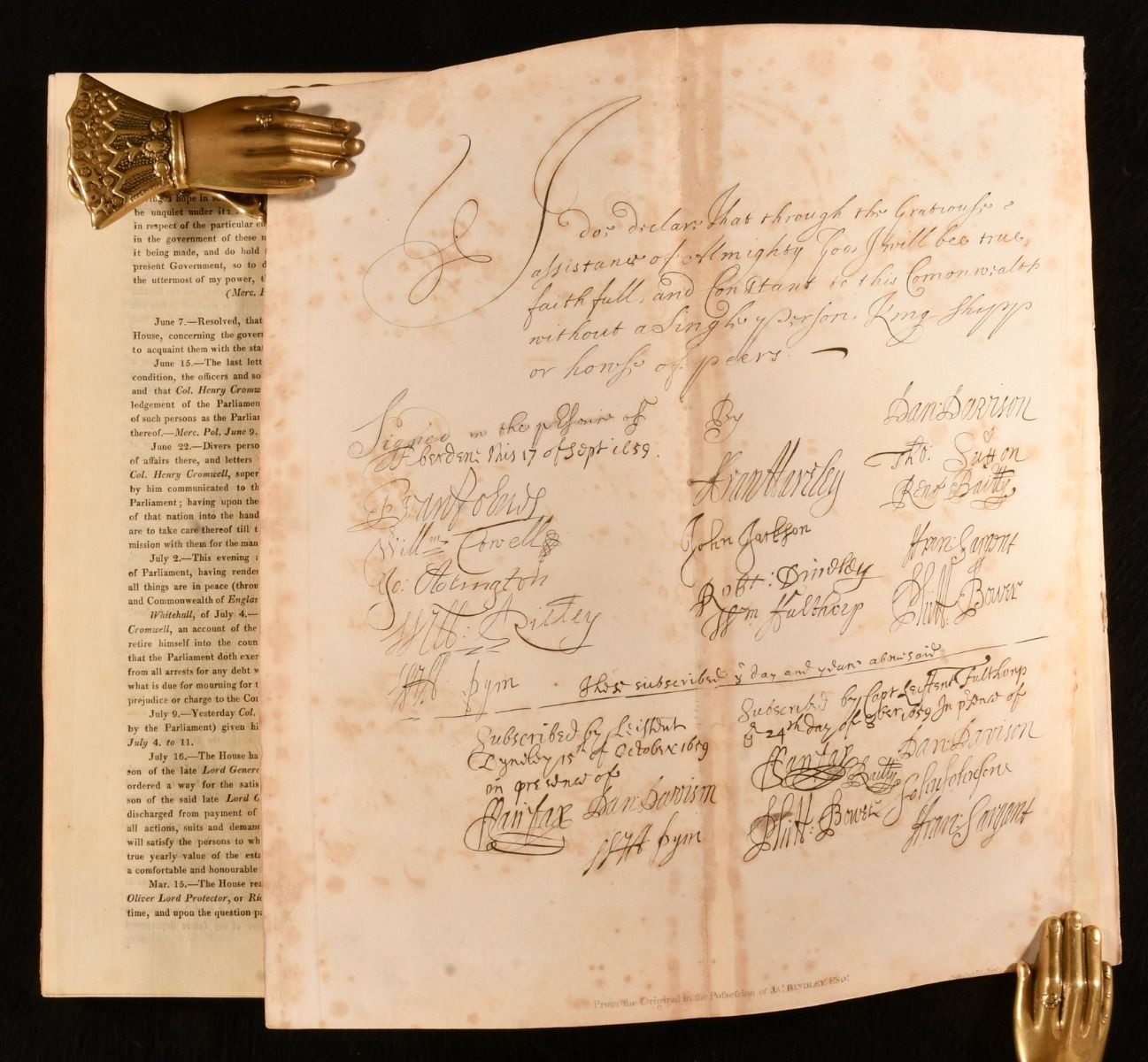 James Caufield - Cromwelliana: A Chronological Detail of Events in Which Oliver Cromwell Was Engaged; from the Year 1642 to His Death 1658; with a Continuation of Other Transactions. To the Restoration.