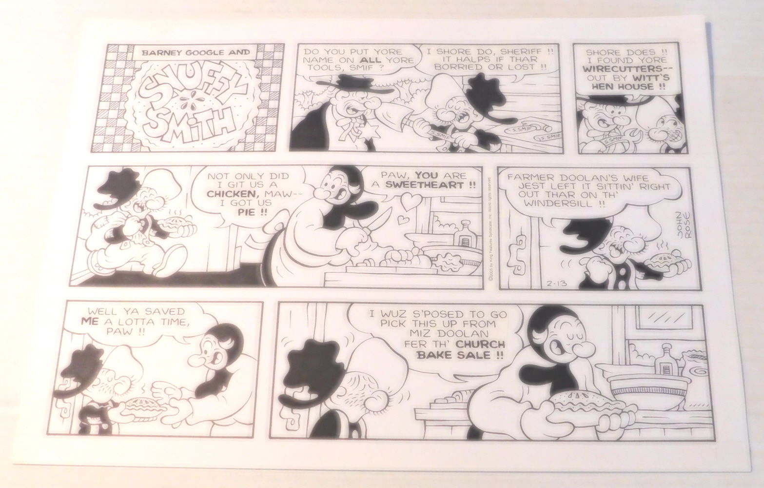 BARNEY GOOGLE AND SNUFFY SMITH/