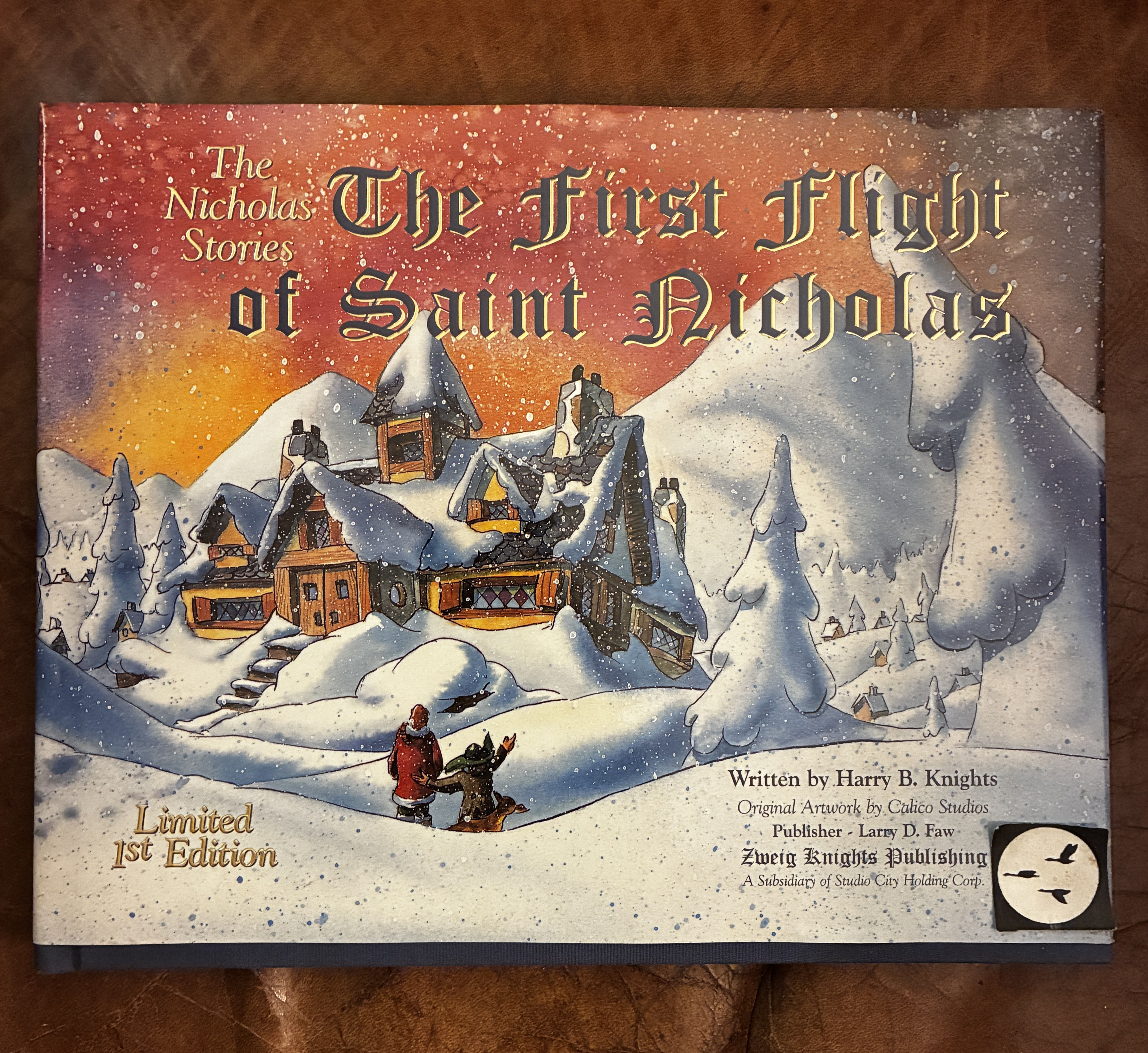 The First Flight Of Saint Nicholas Limited Signed First Edition