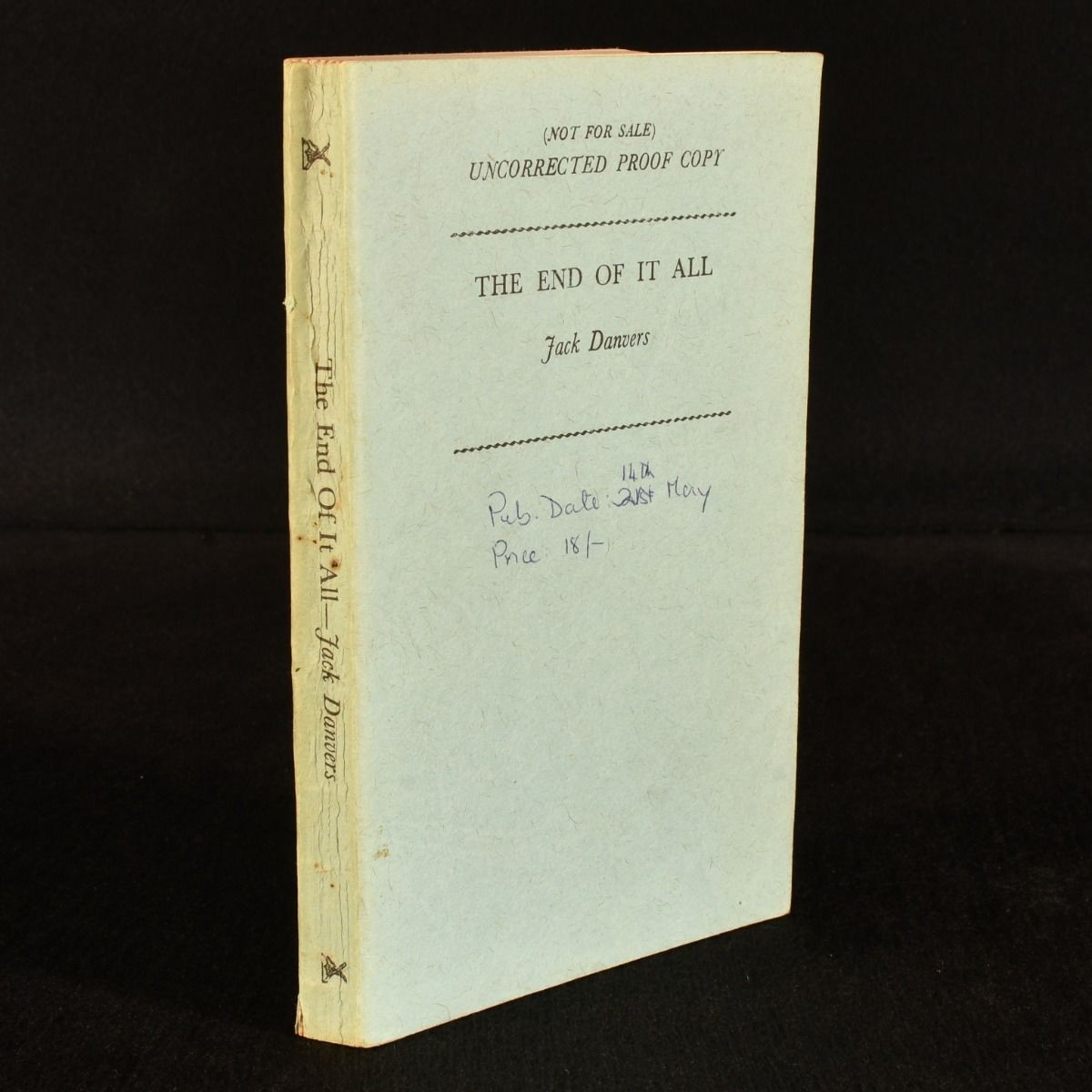 Jack Danvers [Camille Auguste Marie Caseleyr] - The End of It All