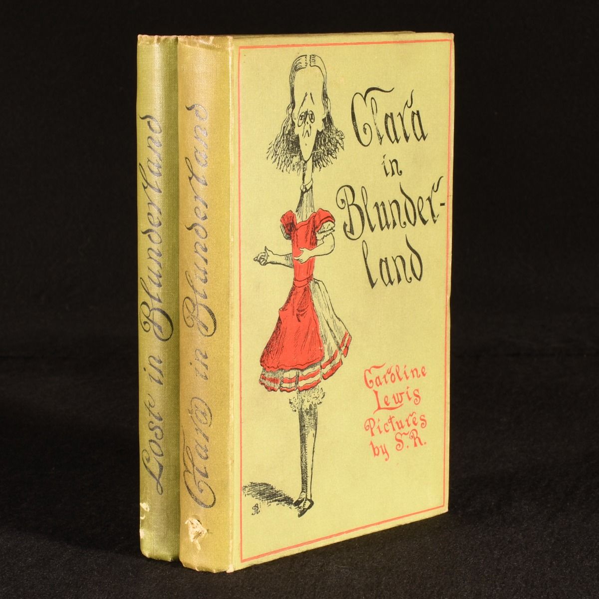 Caroline Lewis [Edward Harold Begbie, J. Stafford Ransome, and Michael Henry Temple) - Clara in Blunderland; Lost in Blunderland
