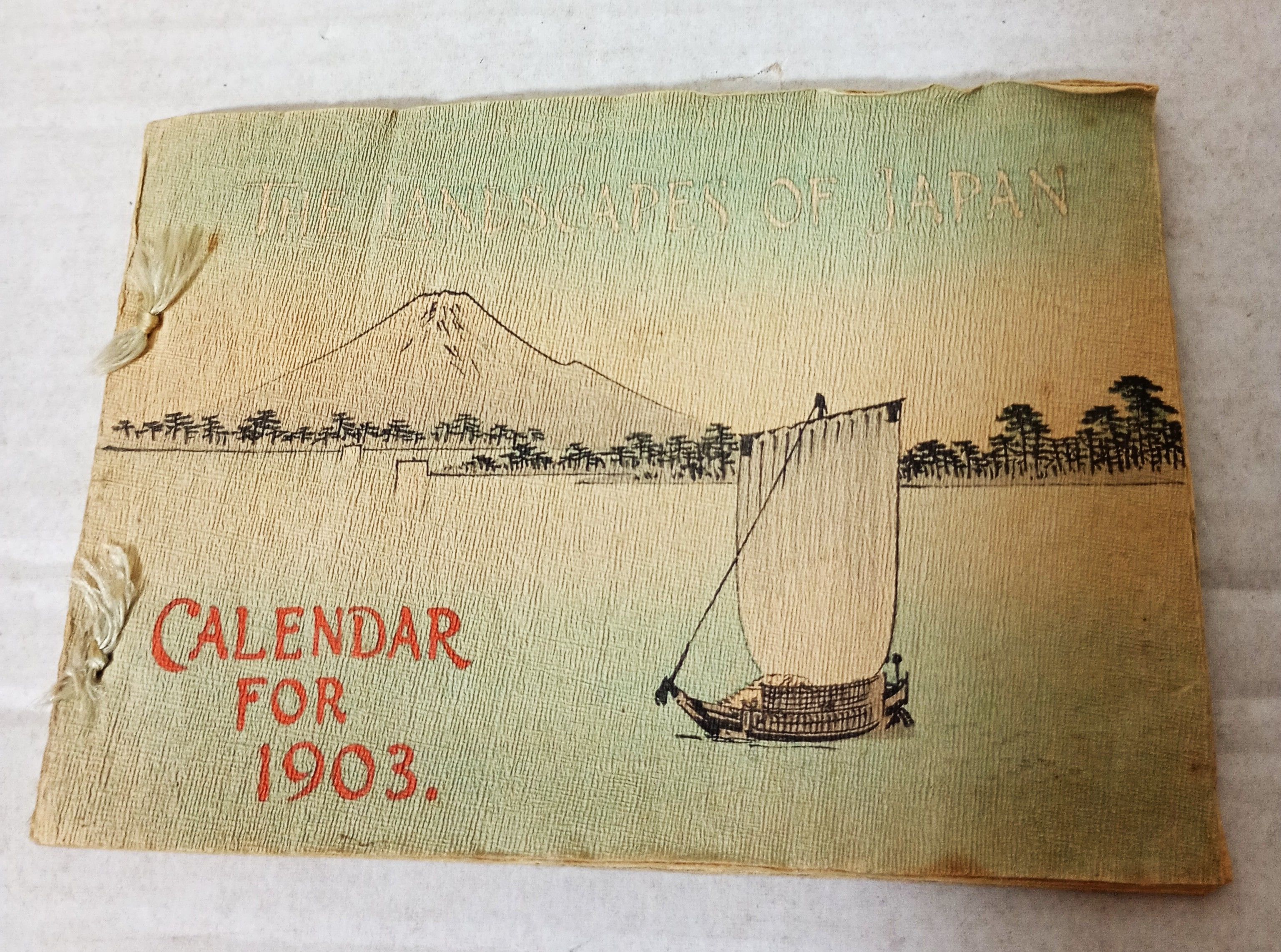 The Landscapes of Japan Calendar for 1903