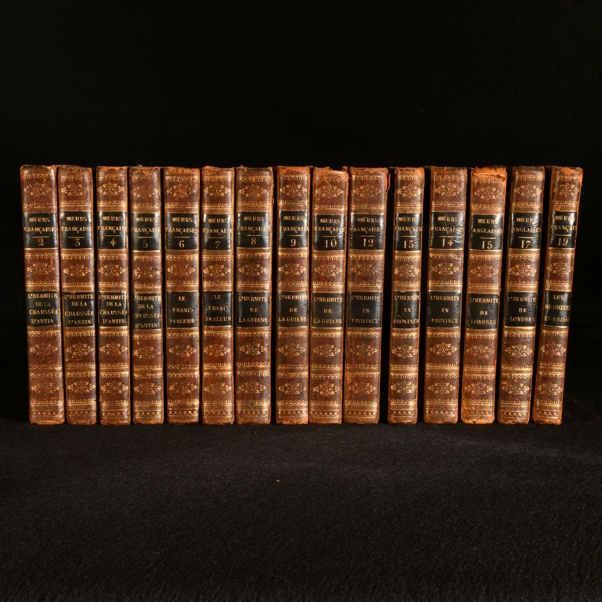 E. Jouy [Étienne de Jouy]; A. Jay [Antoine Jay] - L&Apos;Hermite de la ChaussE D&Apos;Antin; Guillaume le Franc-Parleur; L&Apos;Hermite de la Guiane; L&Apos;Hermite En Province; L&Apos;Hermite de Londres; Les Hermites En Prison
