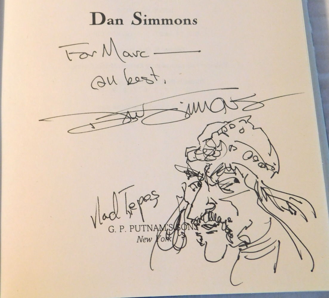 CHILDREN OF THE NIGHT. [INSCRIBED & SIGNED with an ORIGINAL PEN & INK DRAWING of Vlad Tepes by DAN SIMMONS].