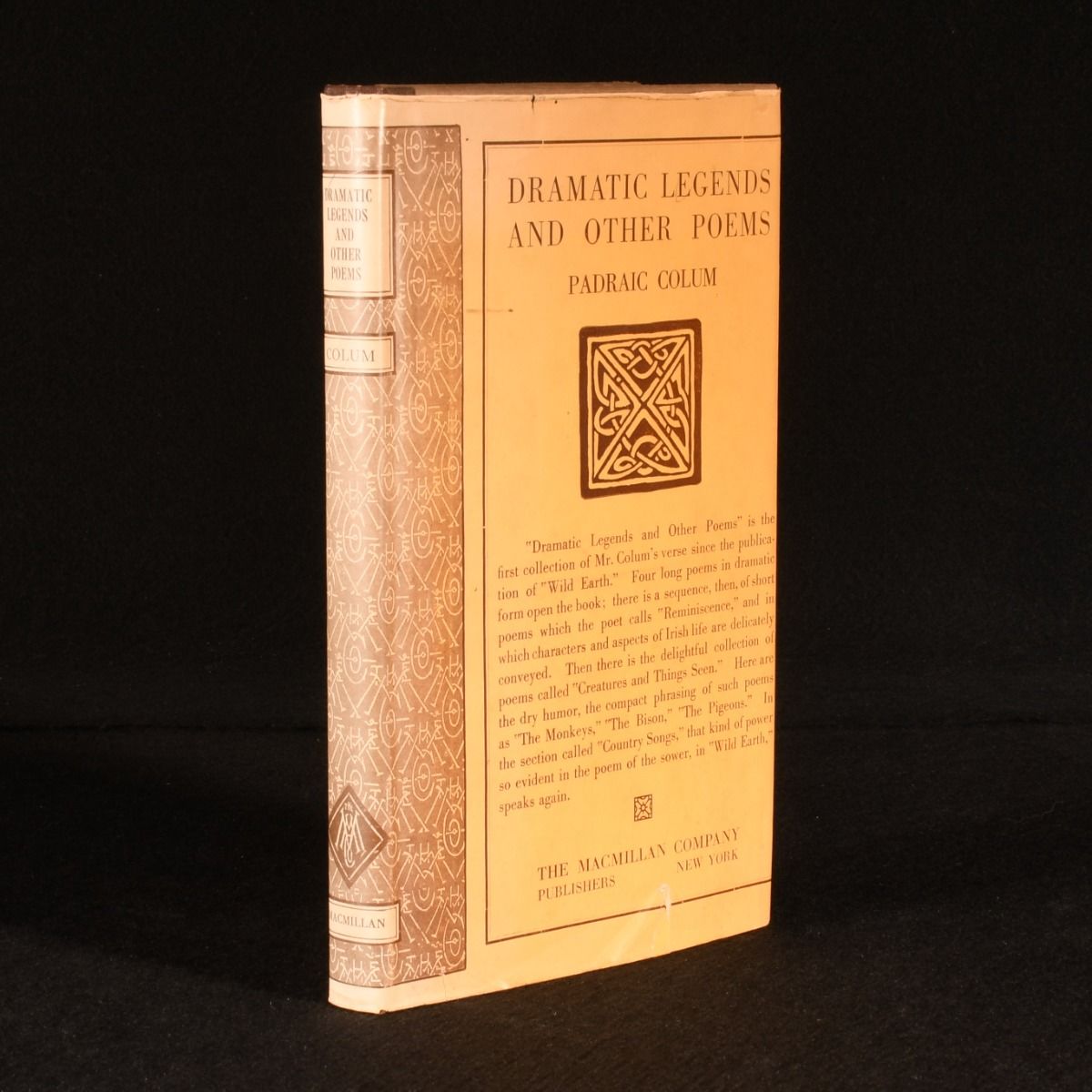 Padraic Colum - Dramatic Legends and Other Poems