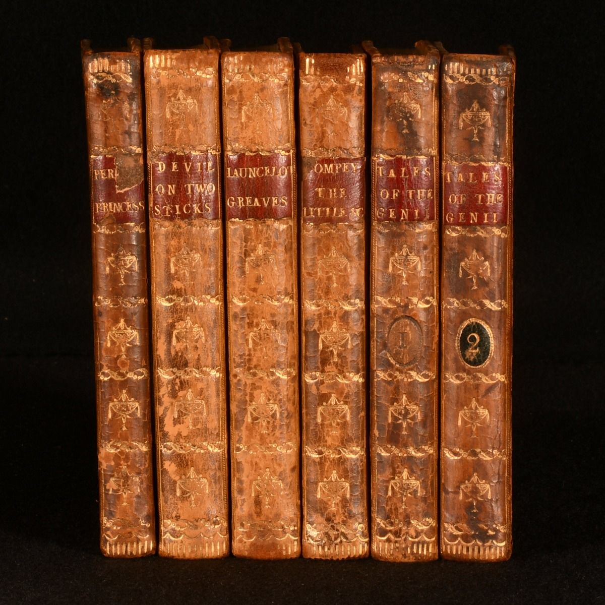 Madame de Grafigny; Alain-Rene Le Sage; Tobias Smollet; Francis Coventry; M. de Voltaire; Charles Morell - Letters of a Peruvian Princess; Devil on Two Sticks; the Adventures of Launcelot Greaves; the History of Pompey the Little, Zadig; Tales of the Gen I; Tales of the Gen II
