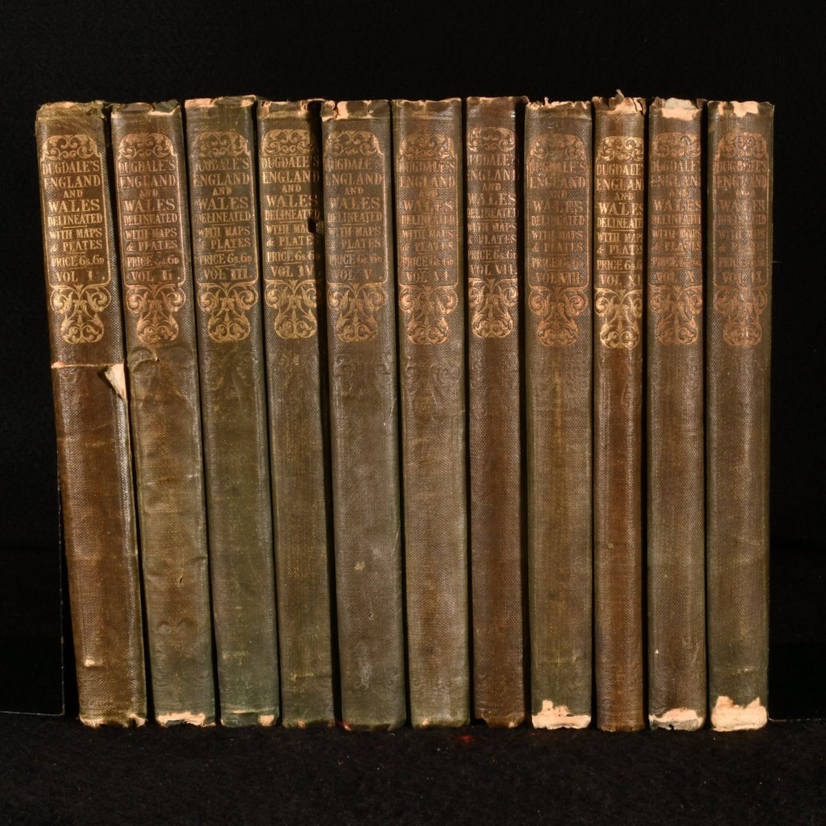 Thomas Dugdale; William Burnett - England and Wales Delineated Historical, Entertaining & Commercial