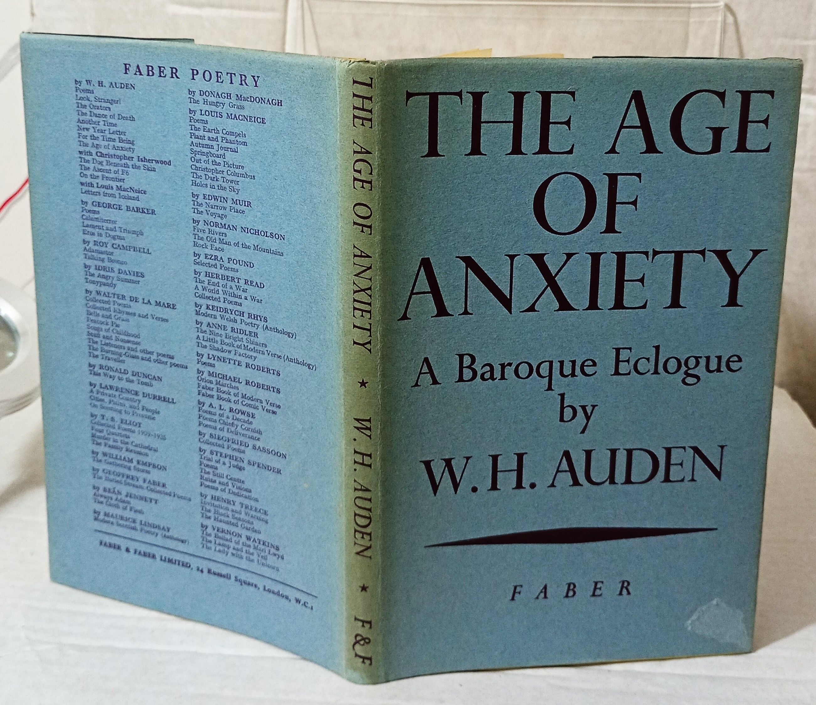 The Age of Anxiety: A Baroque Eclogue