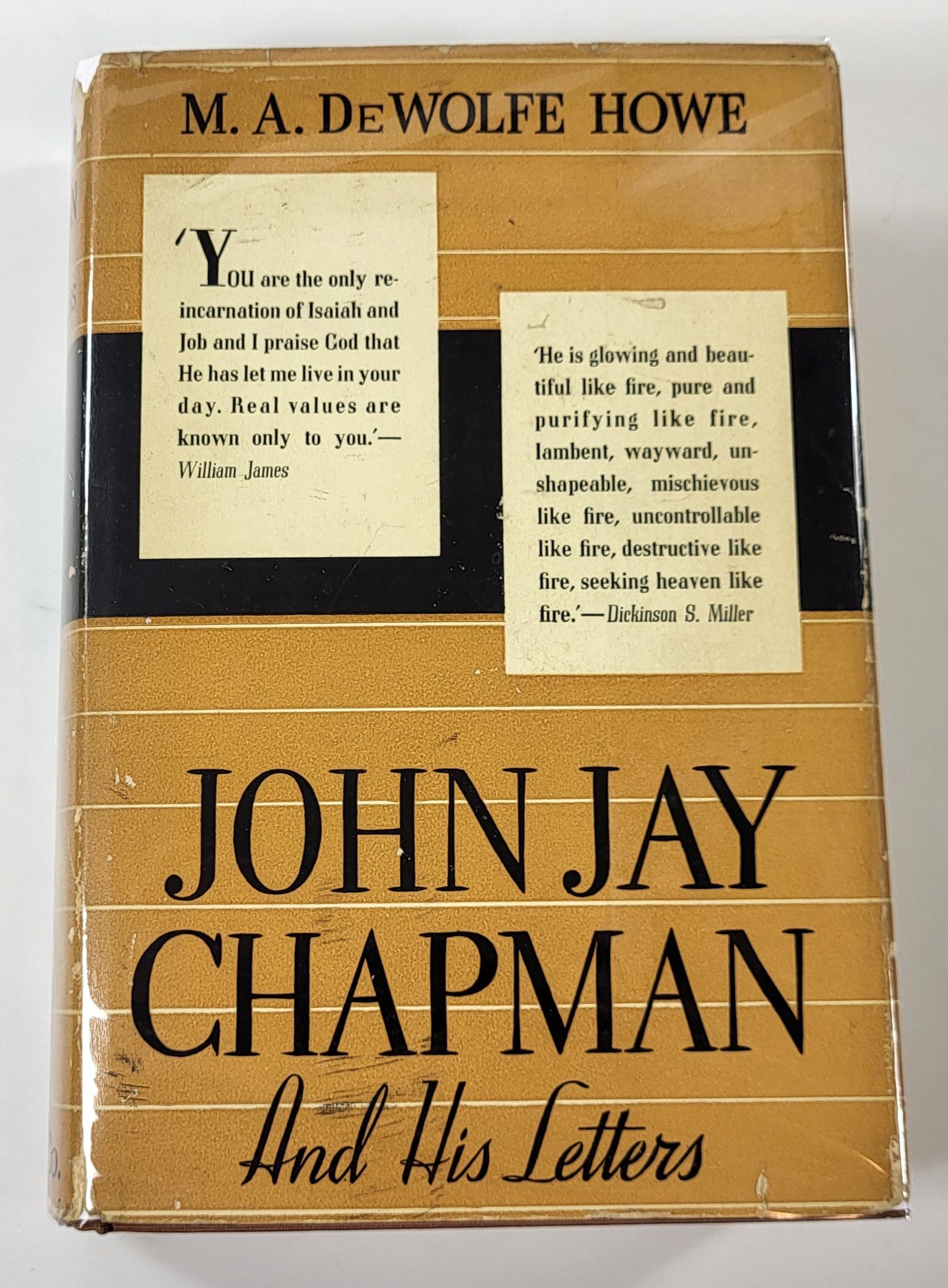 John Jay Chapman and His Letters