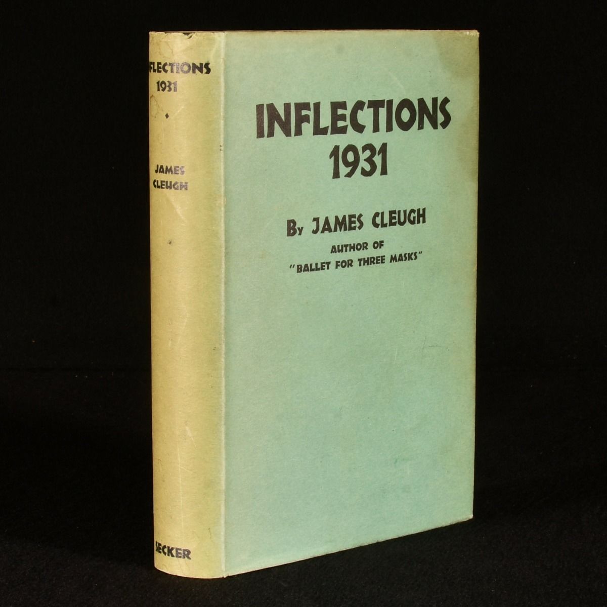 James Cleugh - Inflections 1931