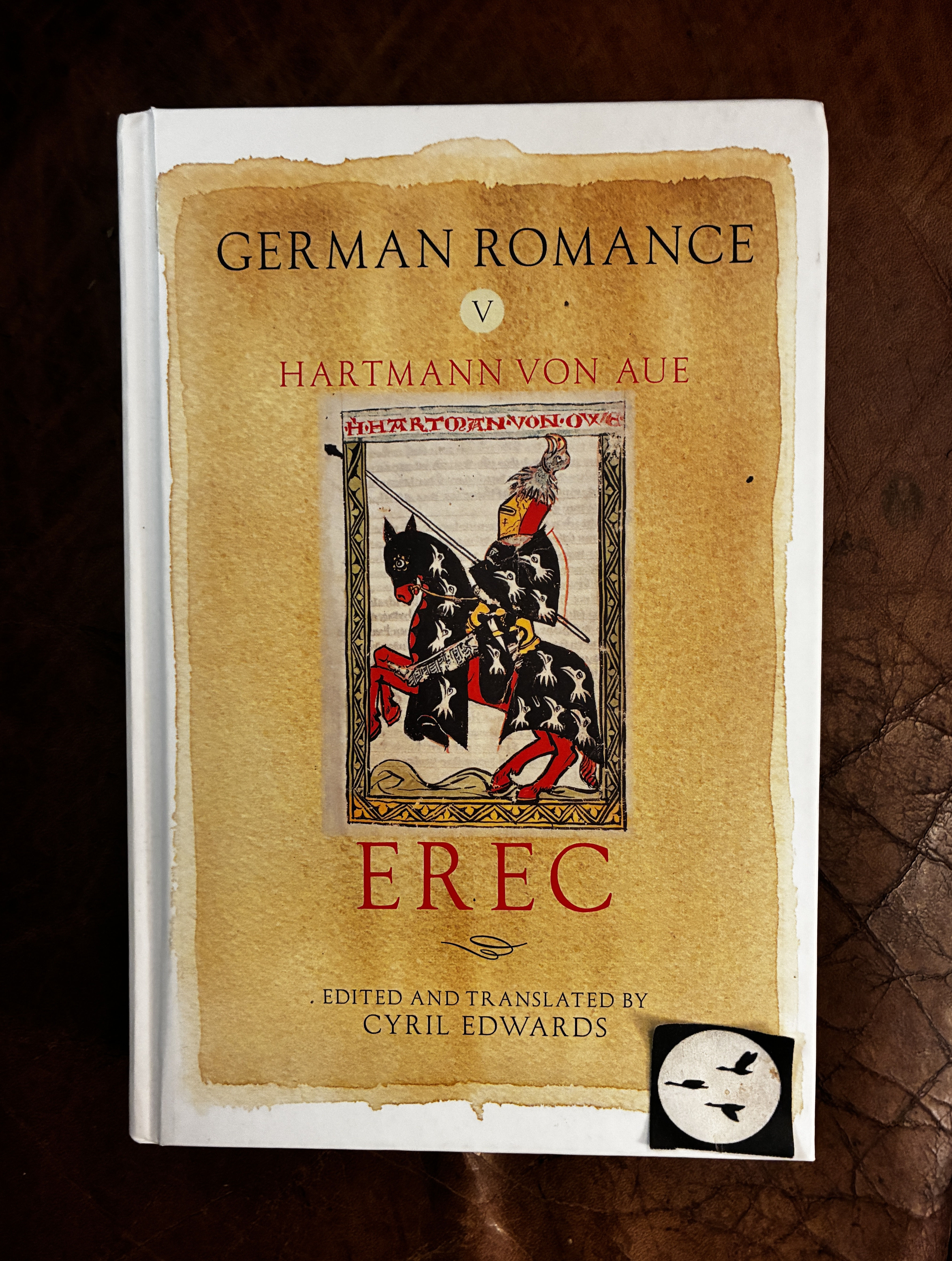 Image for Erec German Romance Volume V Hartmann Von Aue Arthurian Archives XIX Erec German Romance Volume V Hartmann Von Aue Arthurian Archives XIX