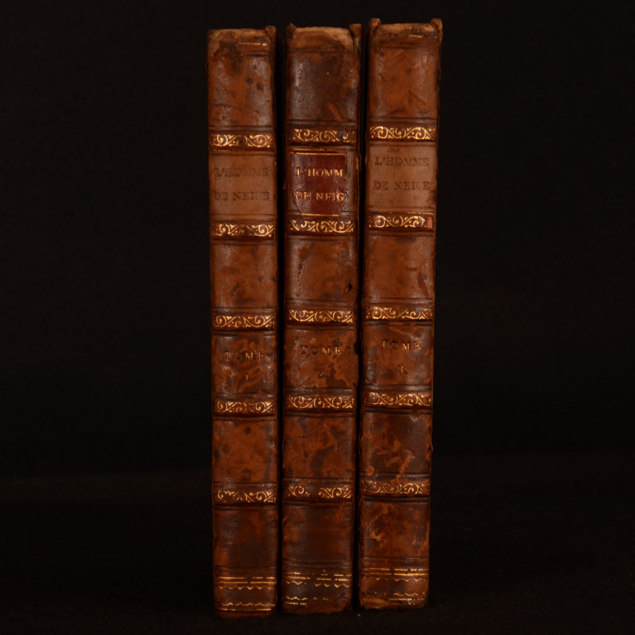 George Sand [Amantine-Lucile-Aurore Dupin]; Calmann Lévy (ed.) - L&Apos; Homme de Neige I II III