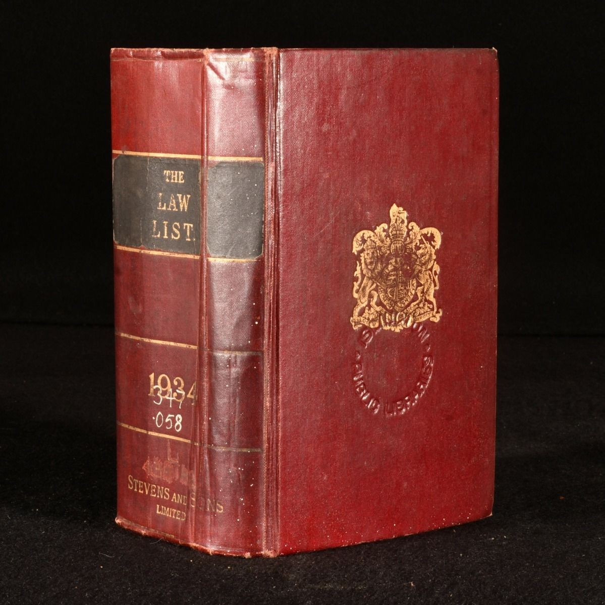 Frederick Greenwood - The Law List