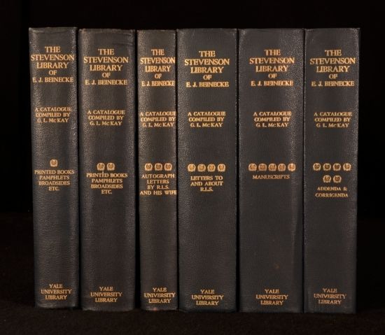 Edwin J. Beinecke and George L. Mckay - A Stevenson Library Catalogue of a Collection of Writings by and About Robert Louis Stevenson