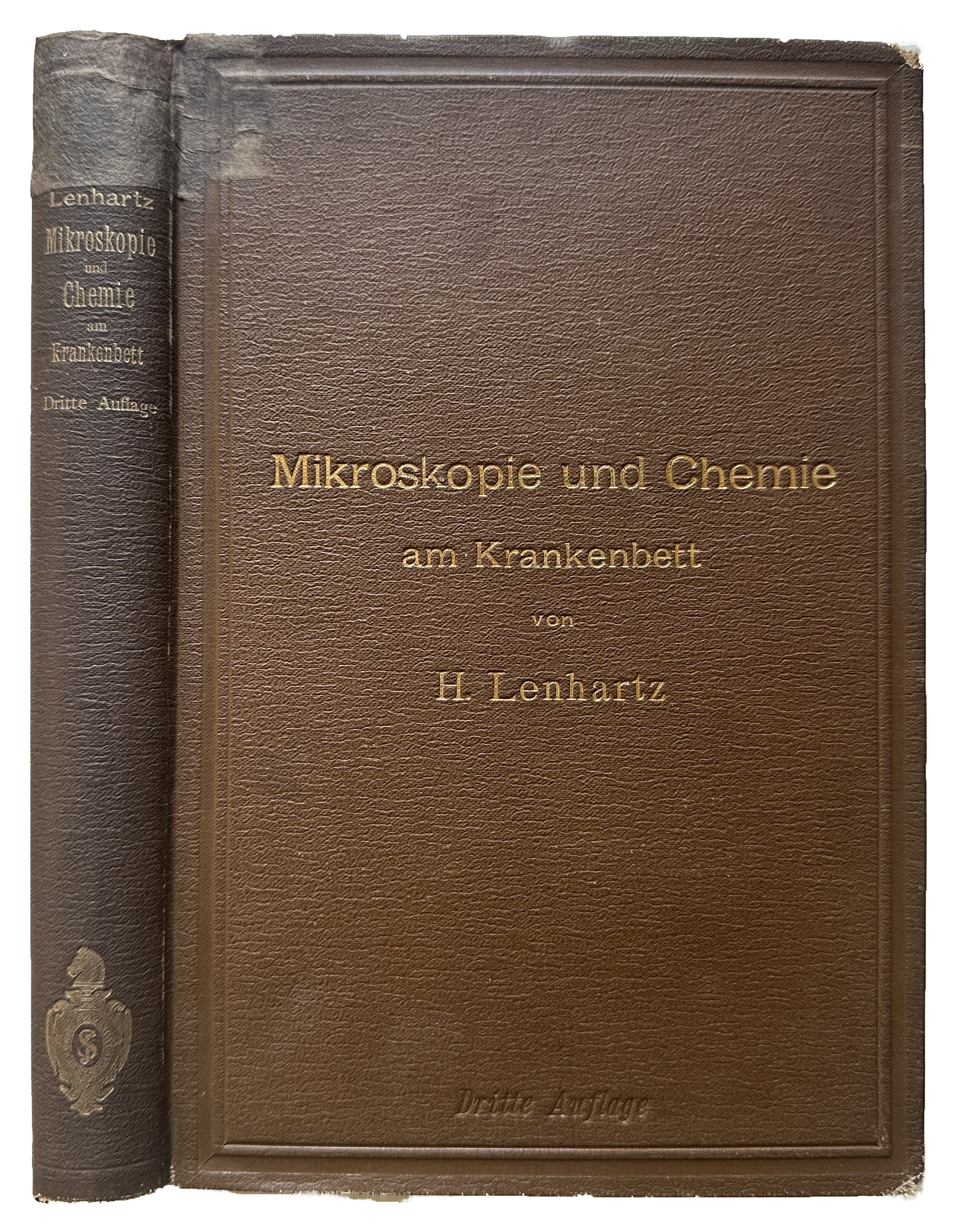 Mikroskopie und chemie am krankenbett. Fur studirende und aerzte bearbeitet.