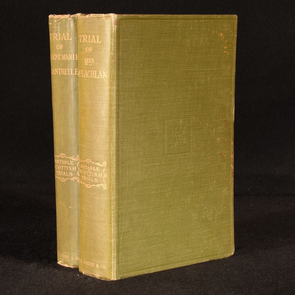 A. Duncan Smith [ed.]; William Roughead [ed.] - Trial of Eugene Marie Chantrelle; Trial of Mrs. M&Apos;Lachlan (Notable Scottish Trials)