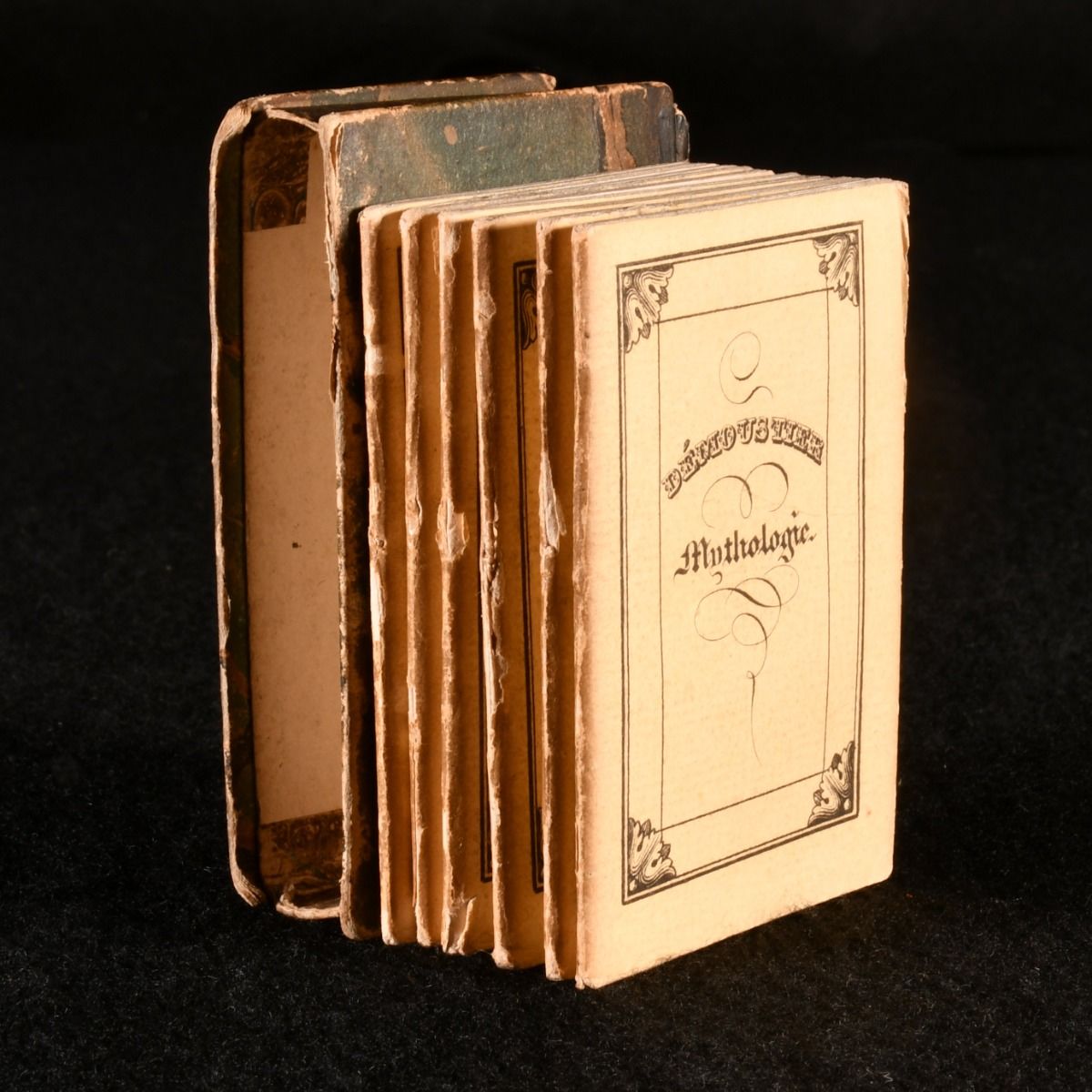 Berquin; Demoustier; La Fontaine; Millevoye; Voltaire; Florian - Bibliotheque En Miniature