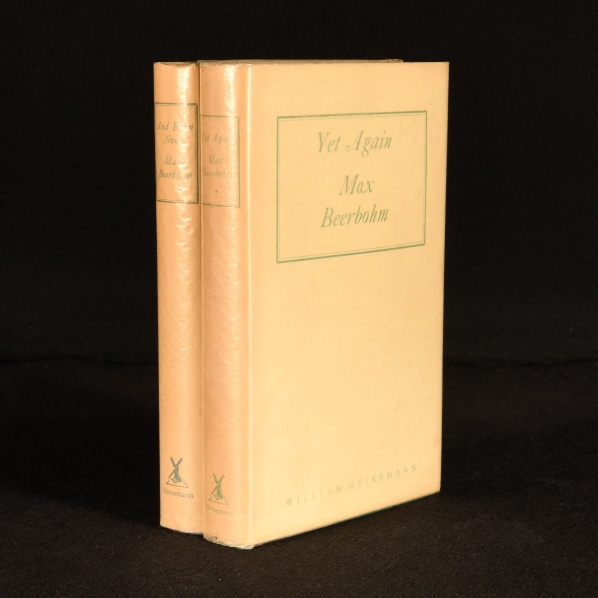 Max Beerbohm - And Even Now and Yet Again