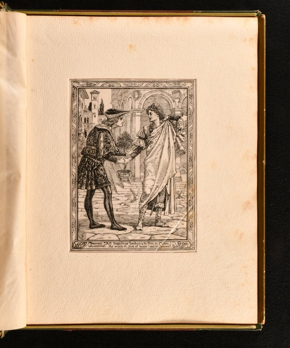 Walter Crane - Eight Illustrations to Shakespeare&Apos;S Two Gentlemen of Verona