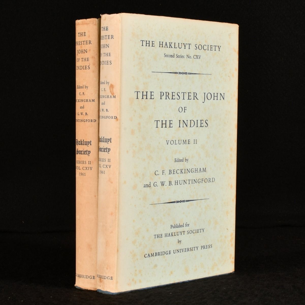 C. F. Beckingham; G. W. B. Huntingford - The Prester John of the Indies