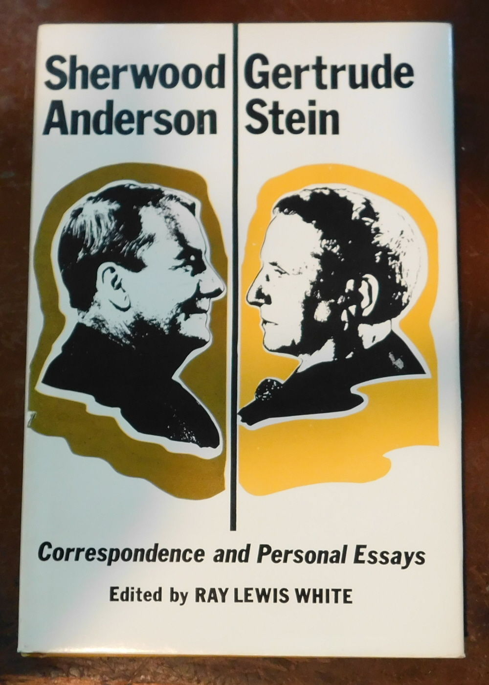 SHERWOOD ANDERSON / GERTRUDE STEIN. Correspondence and Personal Essays. Edited by Ray Lewis White.