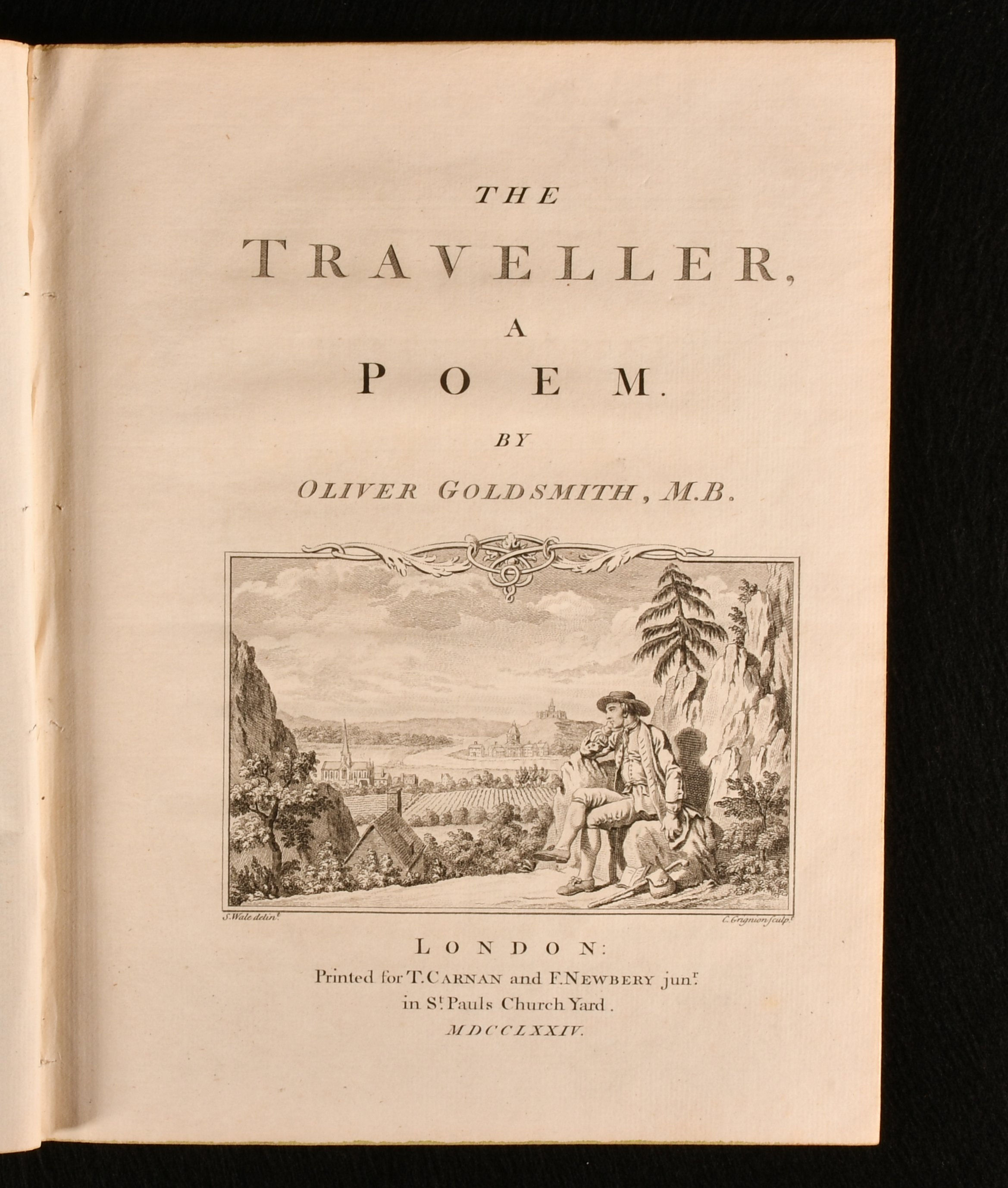 Oliver Goldsmith - The Traveller, a Poem
