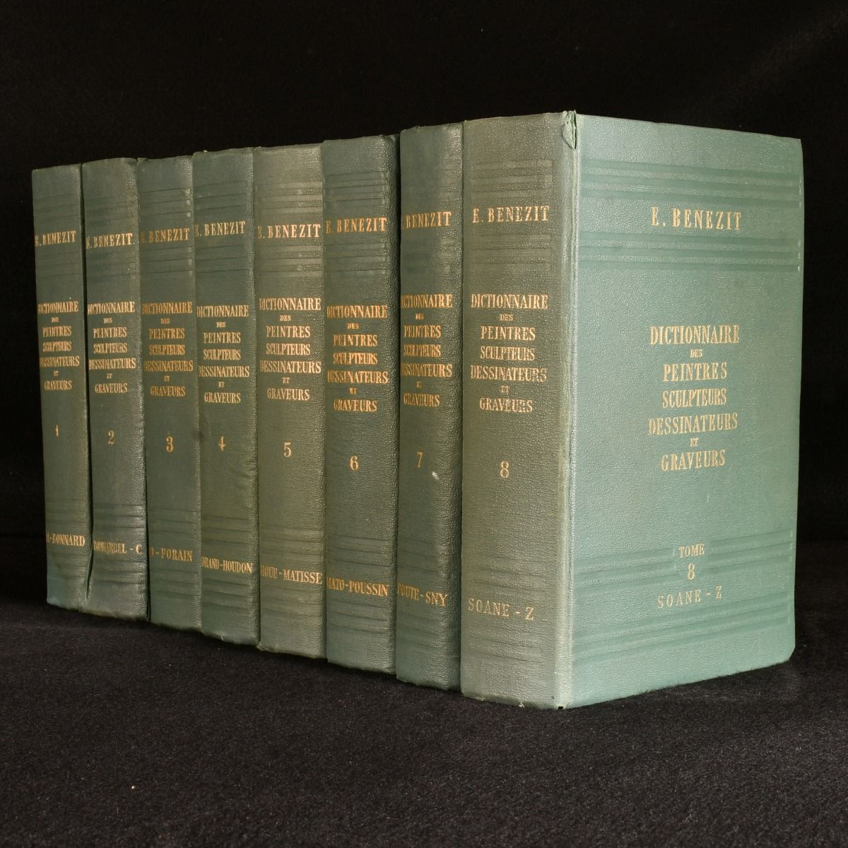 E Bénézit [ed.] - Dictionnaire Des Peintre, Sculpteurs, Dessinateurs Et Graveurs de Tous le Temps Et de Tous Les Pays Par Un Groupe D&Apos;Crivains SpCialistes FranAis Et Trangers
