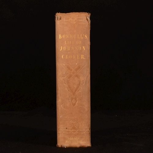 John Wilson Croker - Boswell&Apos;S Life of Johnson Including Their Tour to the Hebrides