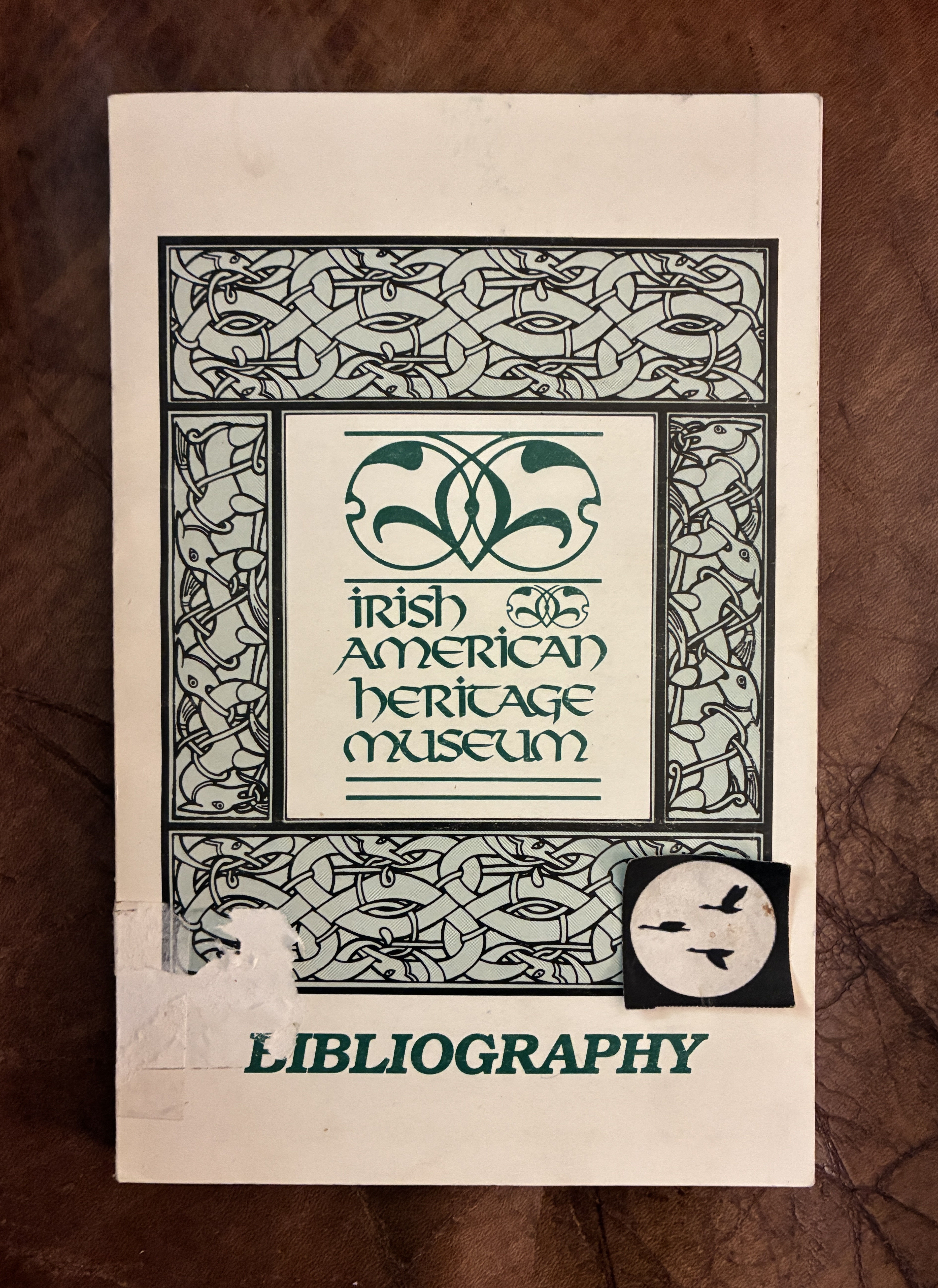 Image for Irish American Heritage Museum Bibliography 1998 Irish American Heritage Museum Bibliography 1998