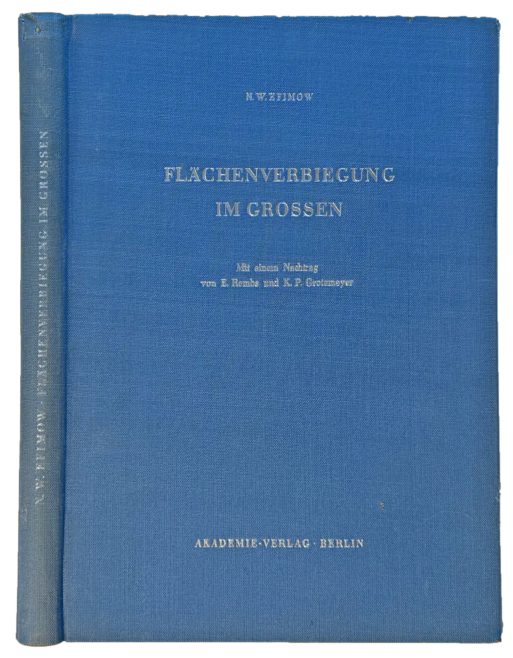 Flachenverbiegung im Grossen.