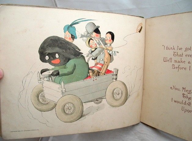 The Golliwogg's Auto go Cart