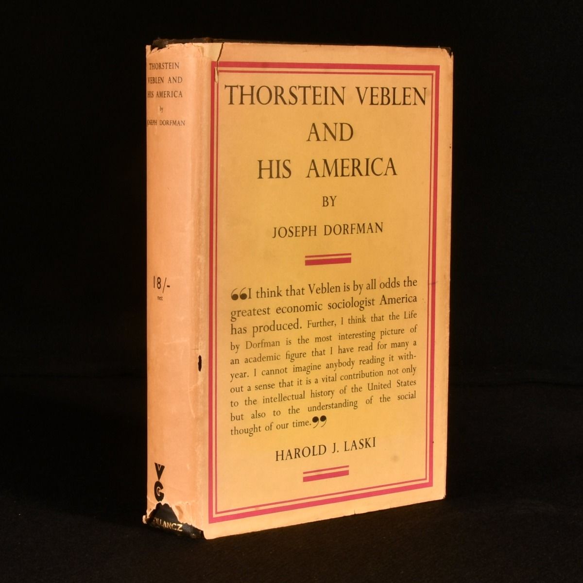 Joseph Dorfman - Thorstein Veblen and His America