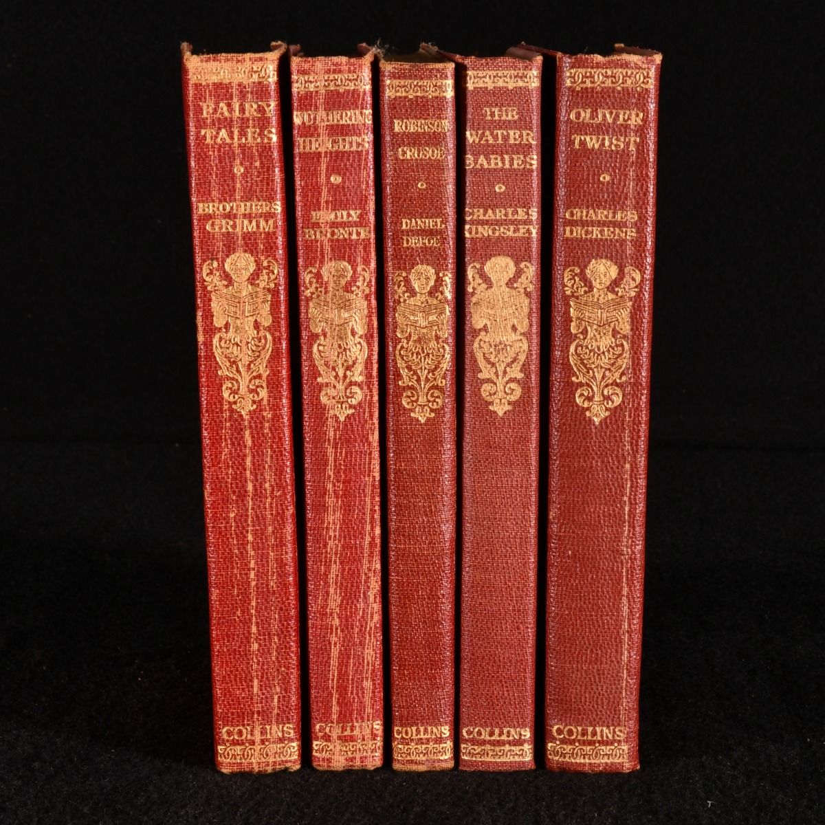 Brothers Grimm; Emily Bronte; Charles Dickens; Daniel Defoe; Charles Kingsley - Five Collected Works from the Library of Classics