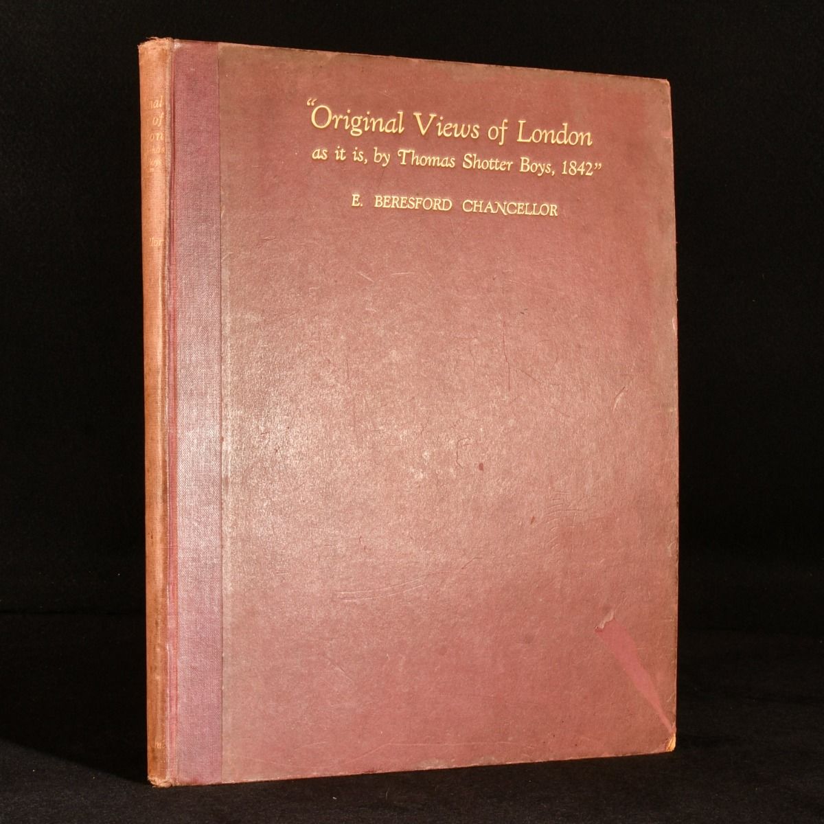 E. Beresford Chancellor - Original Views of London As It Is, by Thomas Shotter Boys, 1842