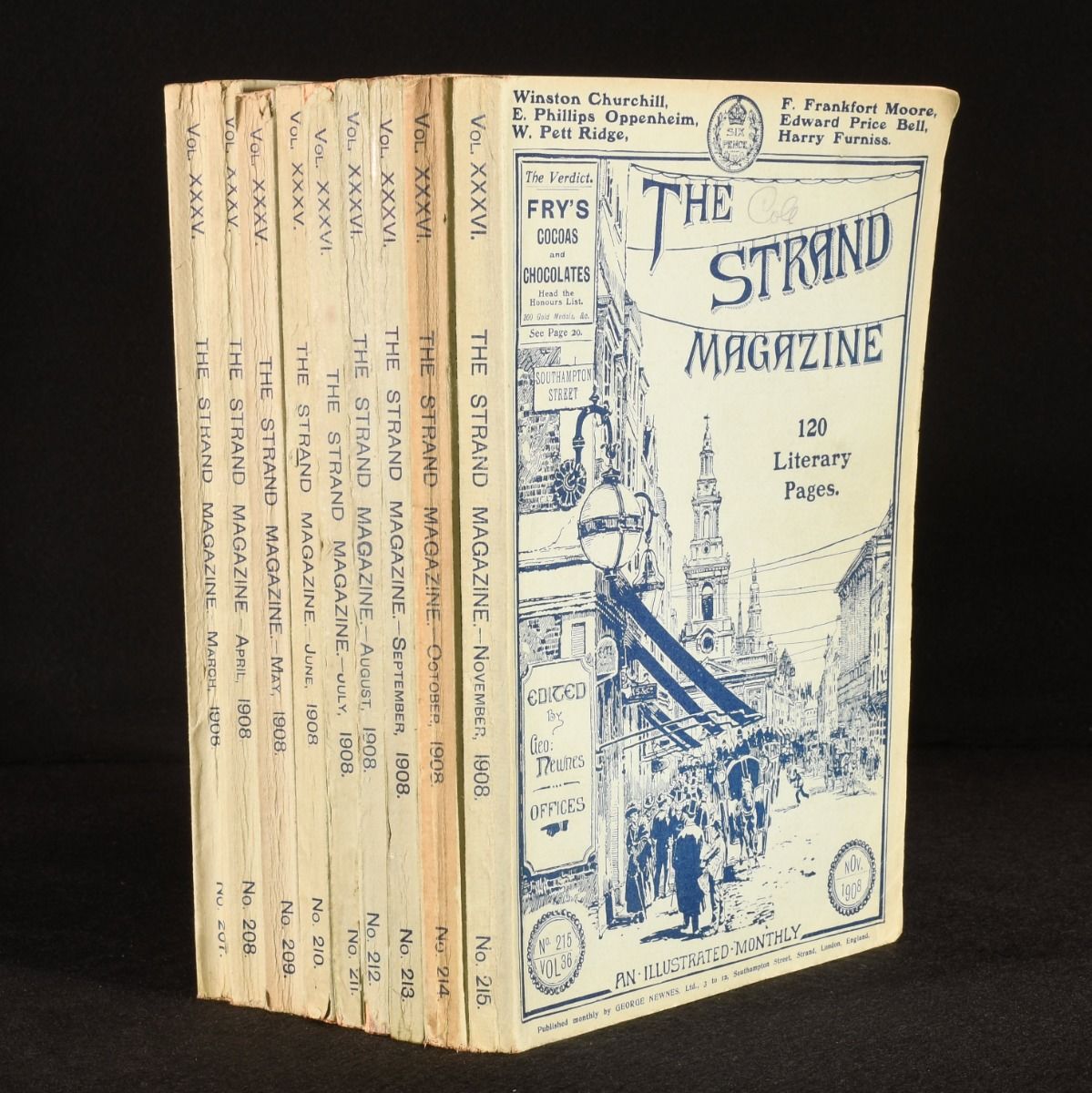 Arthur Conan Doyle; Winston Churchill; et al. - The Strand Magazine Issues 207-215