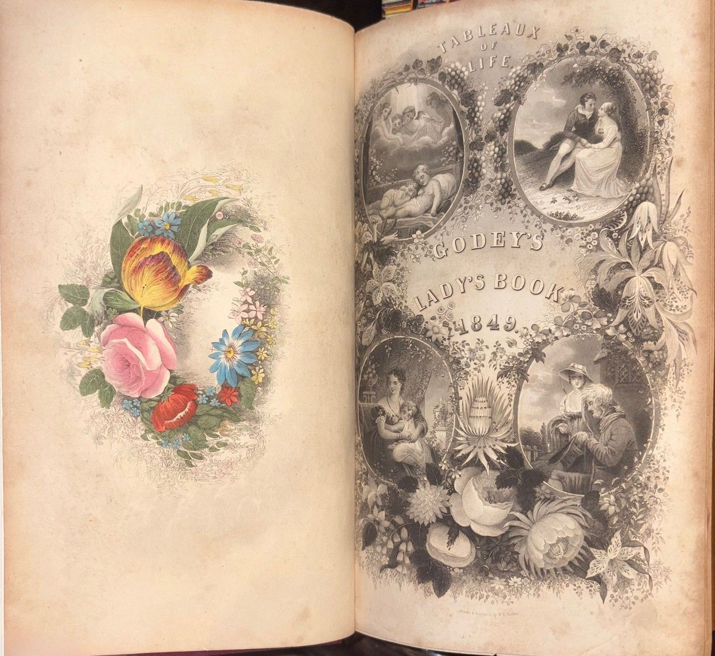 Image for Godey's Lady's Book 1849 January-December Vol. XXXVIII -XXXIX Godey's Lady's Book 1849 January-December Vol. XXXVIII -XXXIX