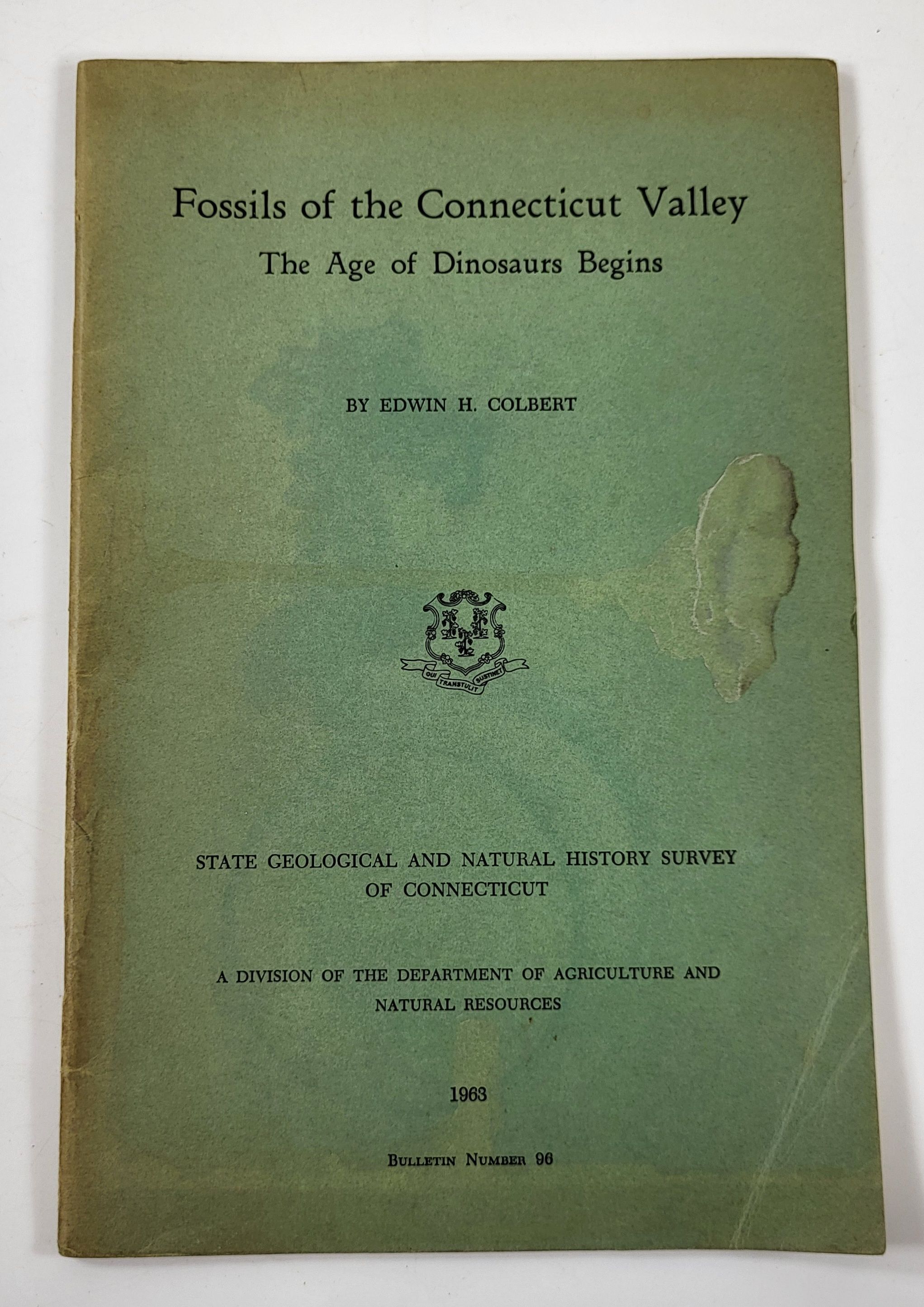 Fossils of the Connecticut Valley: The Age of Dinosaurs Begins. State Geological and Natural History Survey of Connecticut Bulletin Number 96