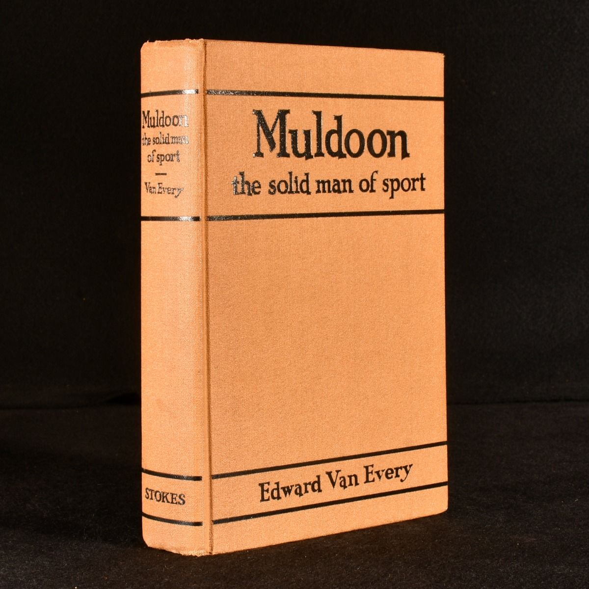 Edward Van Every; Jack Dempsey - Muldoon: The Solid Man of Sport