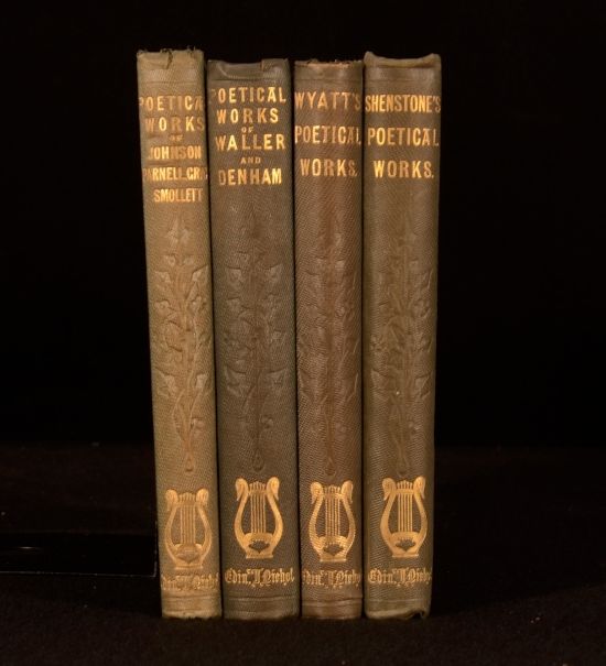 George Gilfillan - The Poetical Works of Johnson, Parnell, Gray and Smollett the Poetical Works of Edmund Waller and Sir John Denham. The Poetical Works of Sir Thomas Wyatt the Poetical Works of William Shenstone
