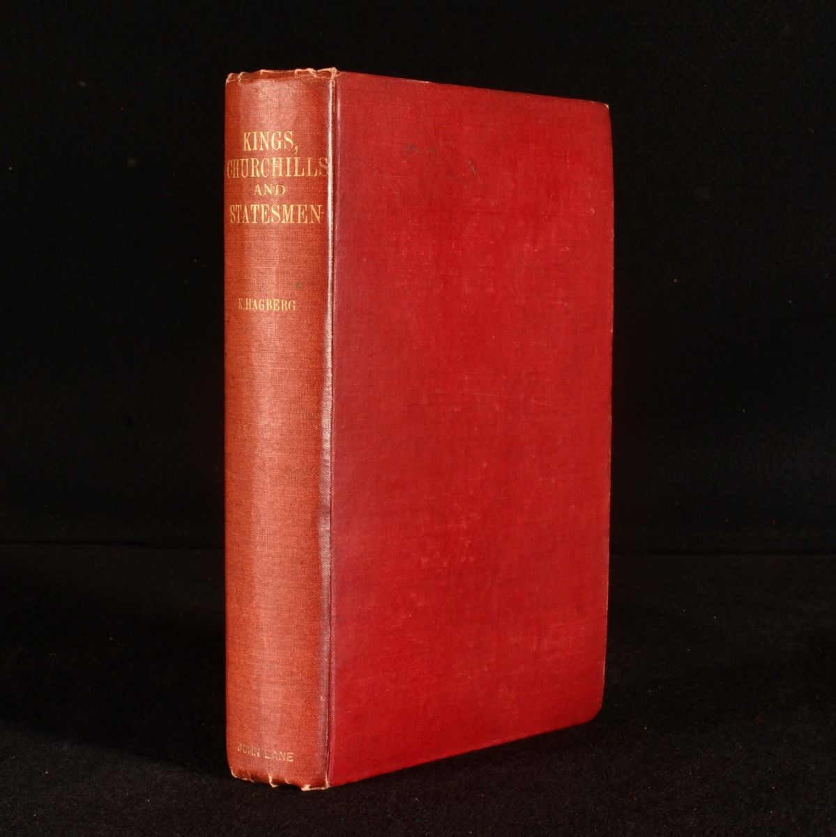 Knut Hagberg, Elizabeth Sprigge, Claude Napier - Kings, Churchills and Statesmen a Foreigner&Apos;S View