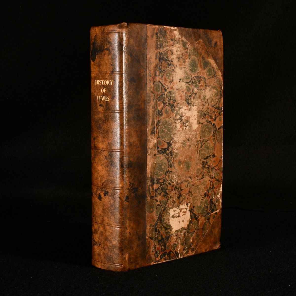 [Paul Dunvan] - Ancient and Modern History of Lewes and Brighthelmston in Which Are Compressed the Most Interesting Events of the County at Large, Under the Regnian, Roman, Saxon, and Norman Settlements the South Downs. A Poem