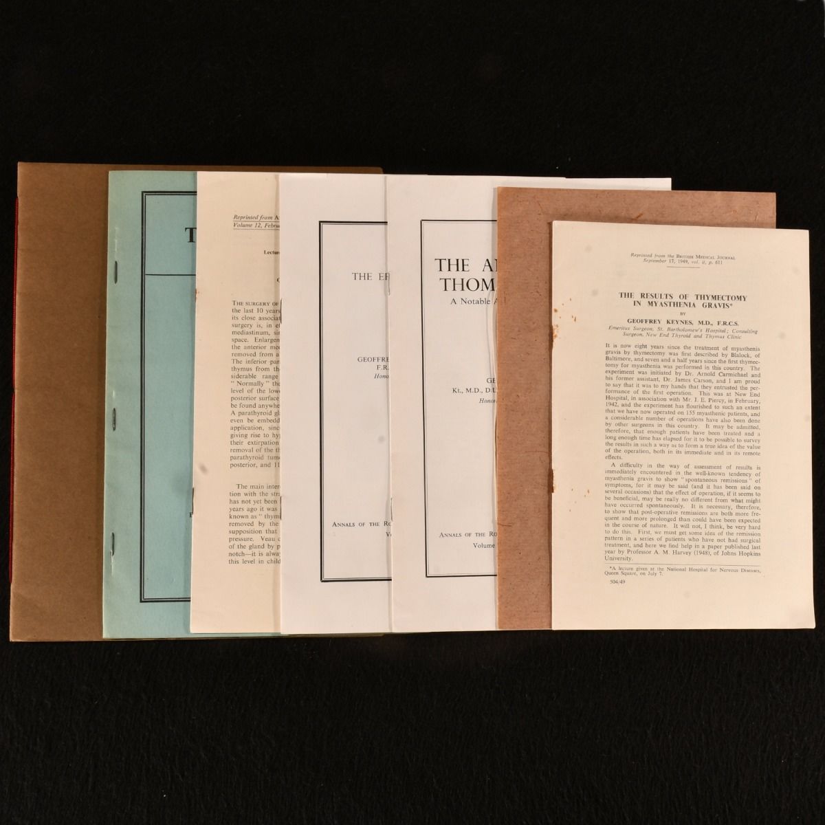 Geoffrey Keynes - Medical Works by Geoffrey Keynes